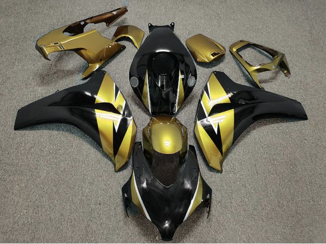 Oro & Nero 2008-2011 CBR1000RR Carena Moto Oro & Nero 2008-2011 CBR1000RR Carena Moto