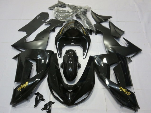 Oro Nero Lucido 2006-2007 ZX10R Carena Moto Oro Nero Lucido 2006-2007 ZX10R Carena Moto