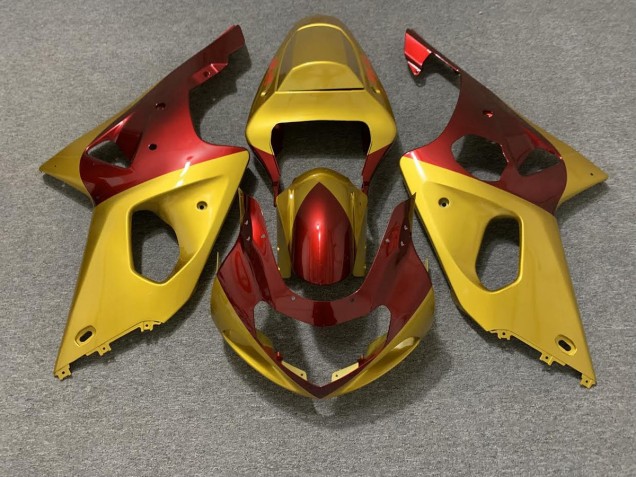 Oro & Rosso 2000-2002 GSXR 1000 Carena Moto Oro & Rosso 2000-2002 GSXR 1000 Carena Moto