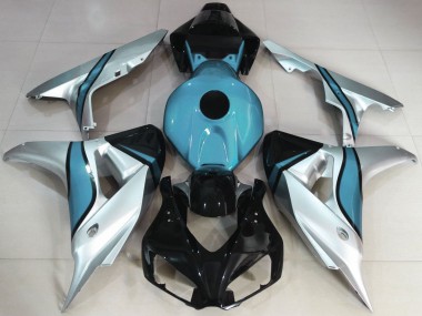 Personalizzato Argento & Azzurro 2006-2007 CBR1000RR Carena Moto
