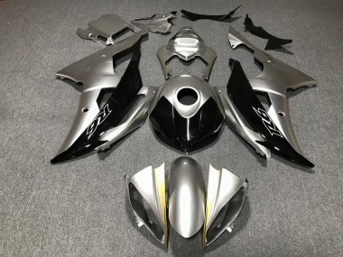 Personalizzato Argento & Nero 2008-2016 R6 Carena Moto
