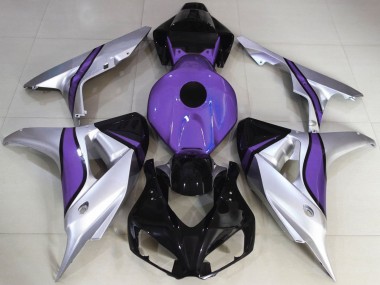 Personalizzato Argento & Viola 2006-2007 CBR1000RR Carena Moto