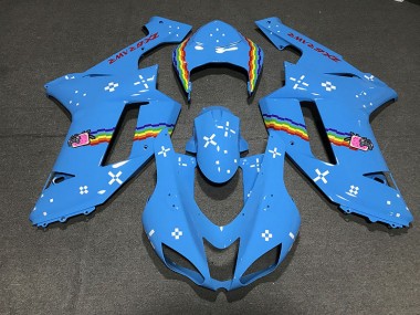 Personalizzato Azzurro 2007-2008 ZX6R Carena Moto