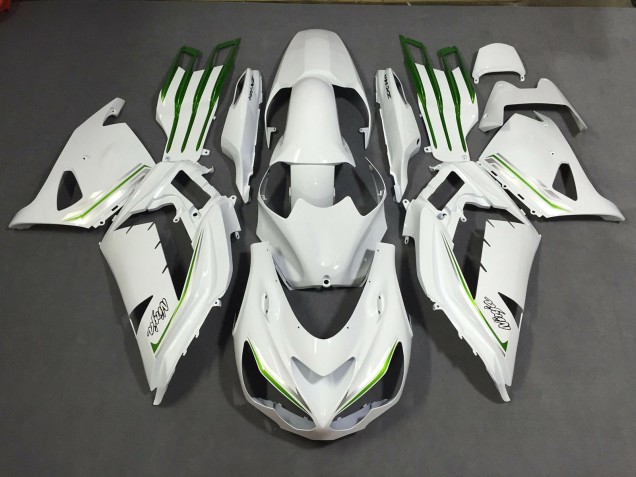 Personalizzato Bianco Perla 2012-2021 ZX14R Carena Moto Personalizzato Bianco Perla 2012-2021 ZX14R Carena Moto