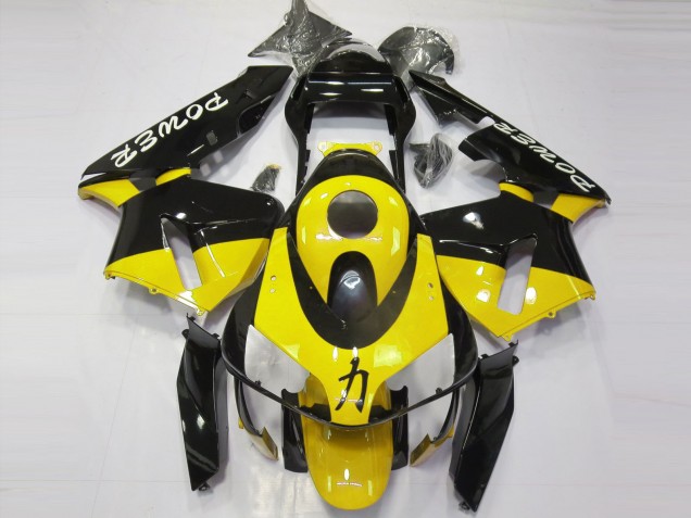 Potenza Gialla Lucida 2003-2004 CBR600RR Carena Moto Potenza Gialla Lucida 2003-2004 CBR600RR Carena Moto