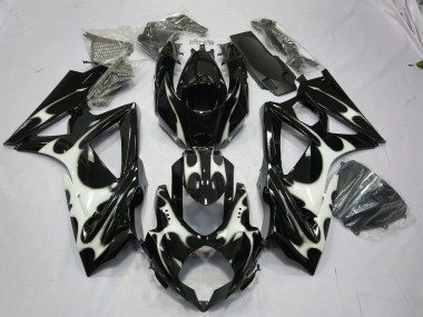 Progettazione In Bianco & Nero 2008-2010 GSXR 600-750 Carena Moto