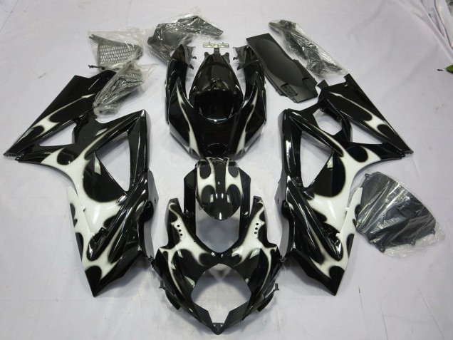 Progettazione In Bianco & Nero 2008-2010 GSXR 600-750 Carena Moto Progettazione In Bianco & Nero 2008-2010 GSXR 600-750 Carena Moto