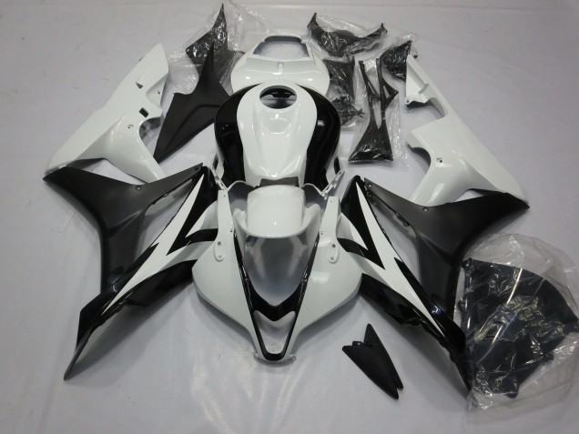 Pulito Bianco & Nero 2007-2008 CBR600RR Carena Moto Pulito Bianco & Nero 2007-2008 CBR600RR Carena Moto