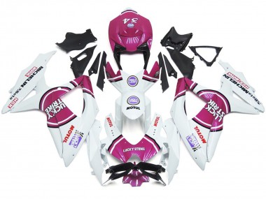 Rosa 34 Lucky Strike 2008-2010 GSXR 600-750 Carena Moto