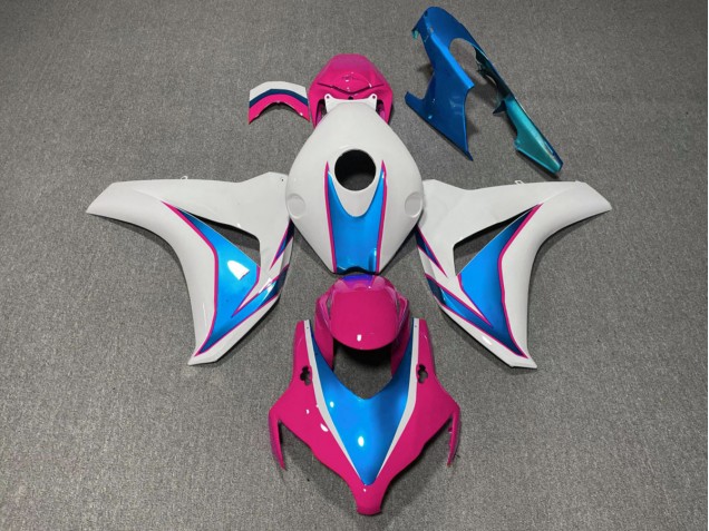 Rosa & Blu Lucido 2008-2011 CBR1000RR Carena Moto Rosa & Blu Lucido 2008-2011 CBR1000RR Carena Moto