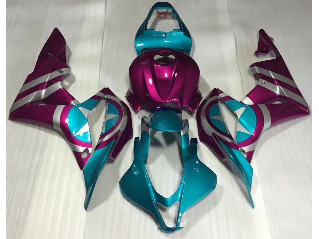 Rosa Capitan America 2007-2008 CBR600RR Carena Moto Rosa Capitan America 2007-2008 CBR600RR Carena Moto