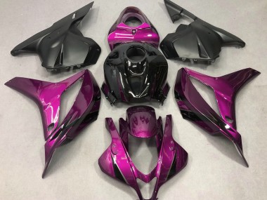 Rosa Intenso Con Nero 2009-2012 CBR600RR Carena Moto