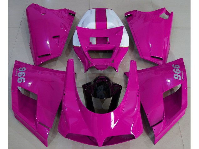 Rosa Lucido 1993-2005 Ducati 996 748 916 998 Carena Moto Rosa Lucido 1993-2005 Ducati 996 748 916 998 Carena Moto