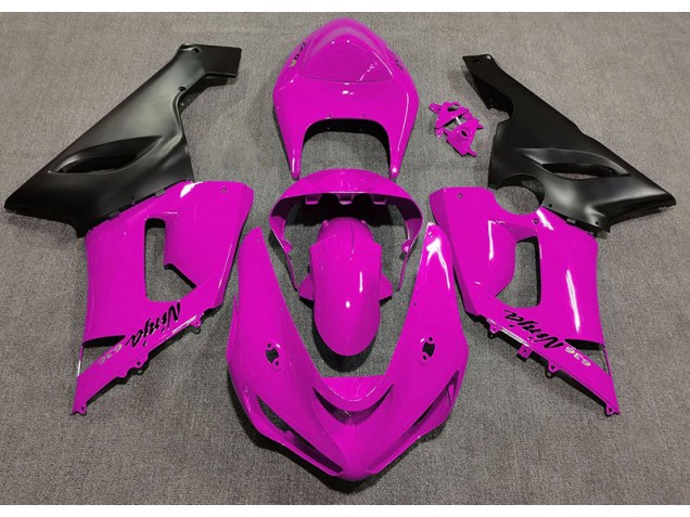 Rosa Lucido 2005-2006 ZX6R Carena Moto Rosa Lucido 2005-2006 ZX6R Carena Moto