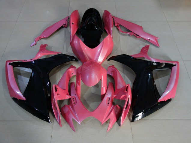 Rosa Lucido 2006-2007 GSXR 600-750 Carena Moto Rosa Lucido 2006-2007 GSXR 600-750 Carena Moto