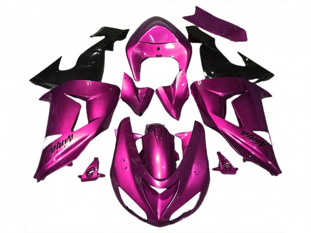 Rosa Lucido 2006-2007 ZX10R Carena Moto Rosa Lucido 2006-2007 ZX10R Carena Moto