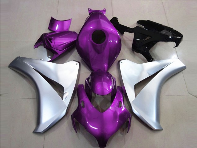 Rosa Lucido & Argento 2008-2011 CBR1000RR Carena Moto Rosa Lucido & Argento 2008-2011 CBR1000RR Carena Moto