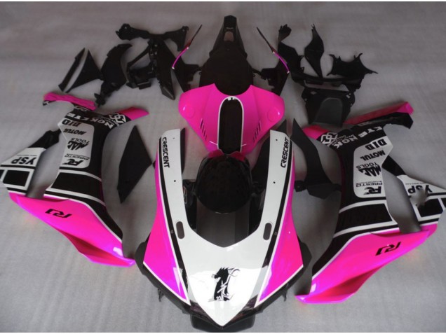 Rosa Lucido & Bianco 2015-2019 R1 Carena Moto