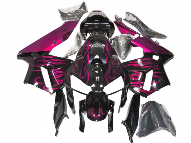 Rosa Lucido Fiamma 2005-2006 CBR600RR Carena Moto Rosa Lucido Fiamma 2005-2006 CBR600RR Carena Moto