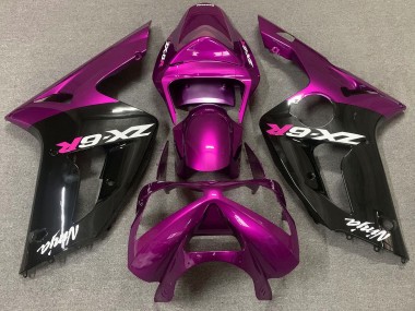 Rosa Lucido & Nero 2003-2004 ZX6R Carena Moto
