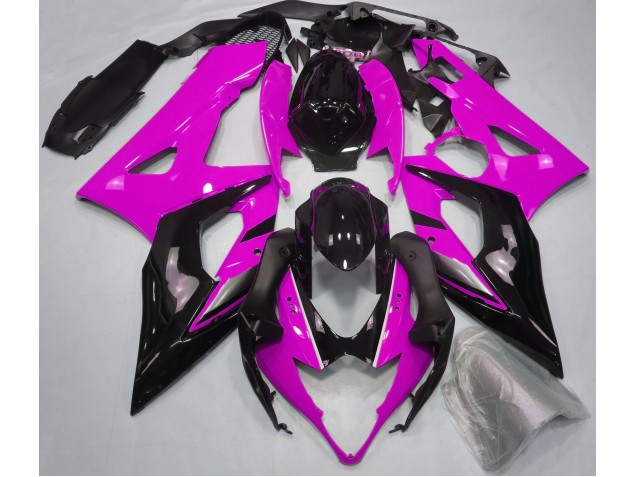 Rosa Lucido & Nero 2005-2006 GSXR 1000 Carena Moto Rosa Lucido & Nero 2005-2006 GSXR 1000 Carena Moto