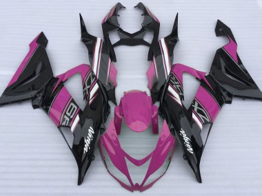 Rosa Lucido & Nero 2013-2018 ZX6R Carena Moto