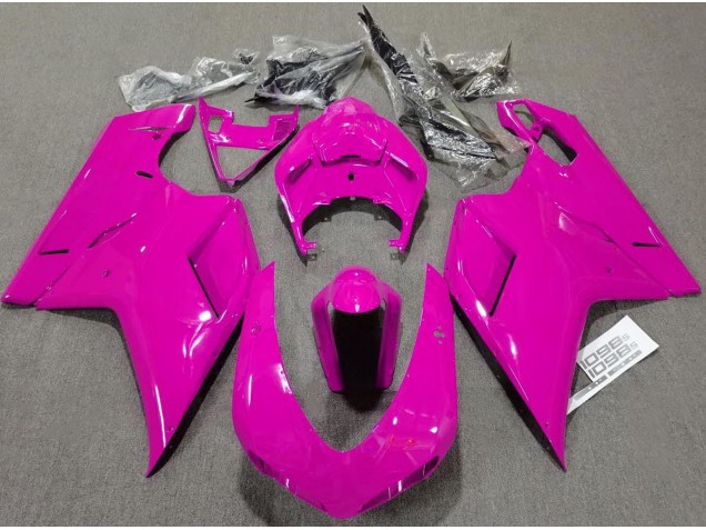 Rosa Lucido Semplice 2007-2014 Ducati 848 1098 1198 Carena Moto Rosa Lucido Semplice 2007-2014 Ducati 848 1098 1198 Carena Moto