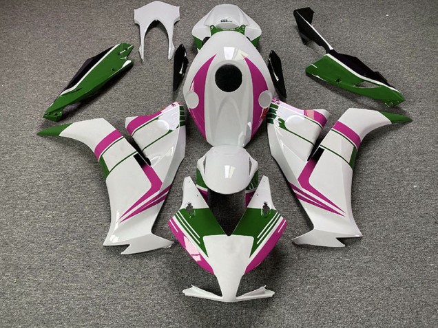 Rosa Lucido & Verde 2012-2016 CBR1000RR Carena Moto Rosa Lucido & Verde 2012-2016 CBR1000RR Carena Moto