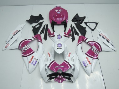 Rosa Lucky Strike 2008-2010 GSXR 600-750 Carena Moto