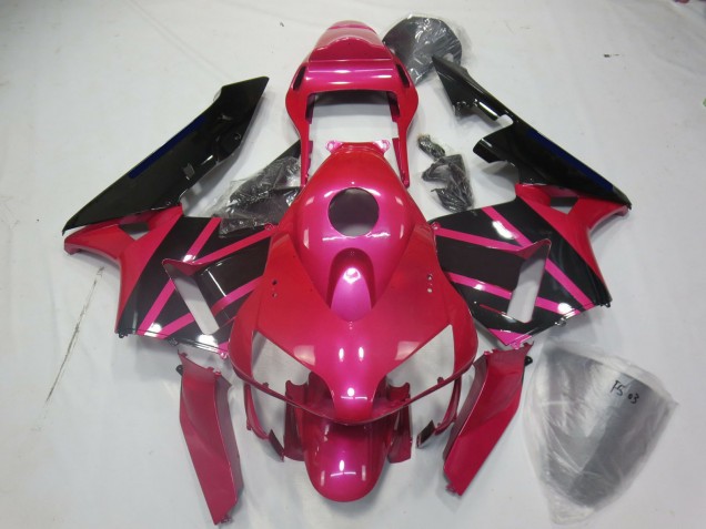Rosa & Nero 2003-2004 CBR600RR Carena Moto Rosa & Nero 2003-2004 CBR600RR Carena Moto