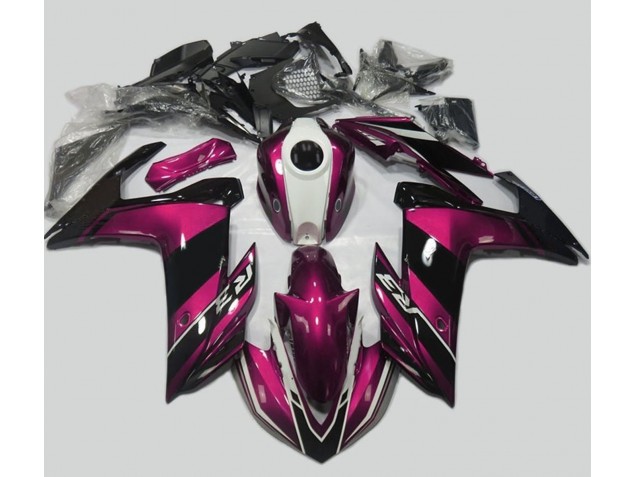 Rosa & Nero Lucido 2015-2018 R3 Carena Moto Rosa & Nero Lucido 2015-2018 R3 Carena Moto