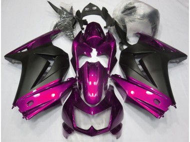 Rosa & Nero Opaco 2008-2012 Ninja 250 Carena Moto