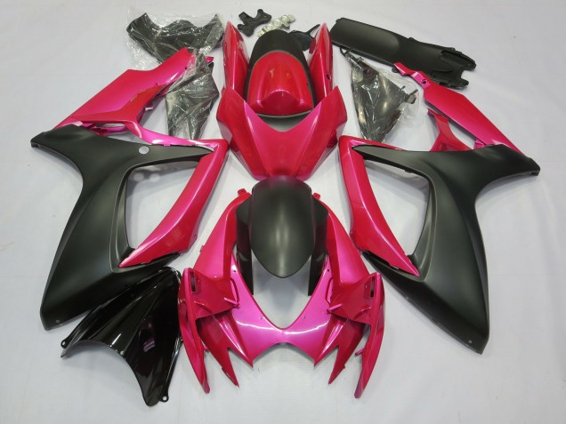 Rosa & Opaco 2006-2007 GSXR 600-750 Carena Moto Rosa & Opaco 2006-2007 GSXR 600-750 Carena Moto