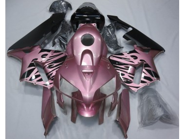 Rose Rose Flamme 2005-2006 CBR600RR Carena Moto