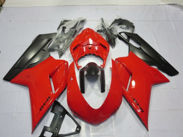 Rosso 2007-2014 Ducati 848 1098 1198 Carena Moto Rosso 2007-2014 Ducati 848 1098 1198 Carena Moto