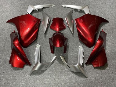 Rosso & Argento 2010-2013 VFR1200 Carena Moto