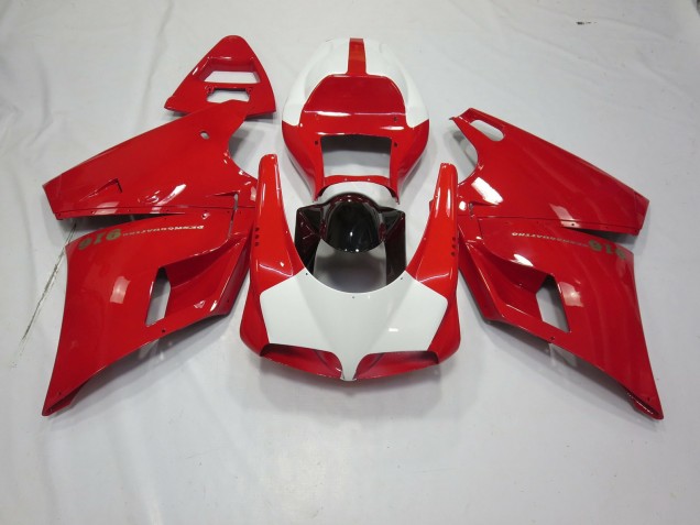 Rosso & Bianco 1993-2005 Ducati 996 748 916 998 Carena Moto Rosso & Bianco 1993-2005 Ducati 996 748 916 998 Carena Moto