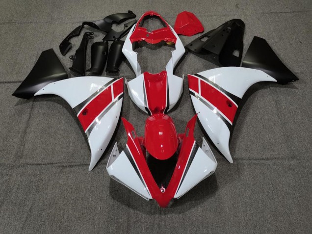 Rosso Bianco 2009-2011 R1 Carena Moto Rosso Bianco 2009-2011 R1 Carena Moto