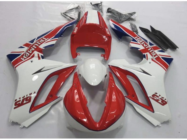 Rosso & Bianco 2009-2012 Daytona 675 Carena Moto Rosso & Bianco 2009-2012 Daytona 675 Carena Moto