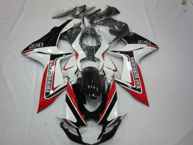Rosso Bianco & Nero 2011-2024 GSXR 600-750 Carena Moto Rosso Bianco & Nero 2011-2024 GSXR 600-750 Carena Moto