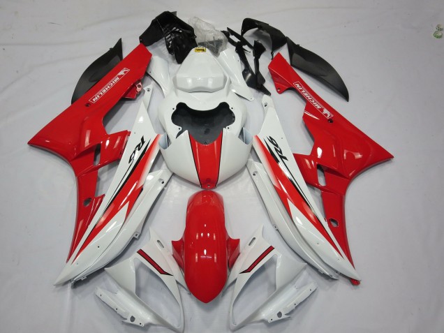Rosso Bianco Stile OEM 2006-2007 R6 Carena Moto Rosso Bianco Stile OEM 2006-2007 R6 Carena Moto