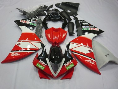 Rosso Bianco Yamalube 2012-2014 R1 Carena Moto