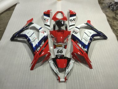 Rosso Blu & Bianco Corse 2011-2015 ZX10R Carena Moto