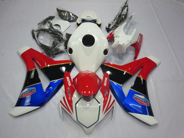 Rosso Blu & Nero 2008-2011 CBR1000RR Carena Moto Rosso Blu & Nero 2008-2011 CBR1000RR Carena Moto