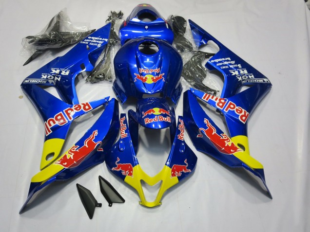 Rosso Blu Profondo Toro 2007-2008 CBR600RR Carena Moto Rosso Blu Profondo Toro 2007-2008 CBR600RR Carena Moto