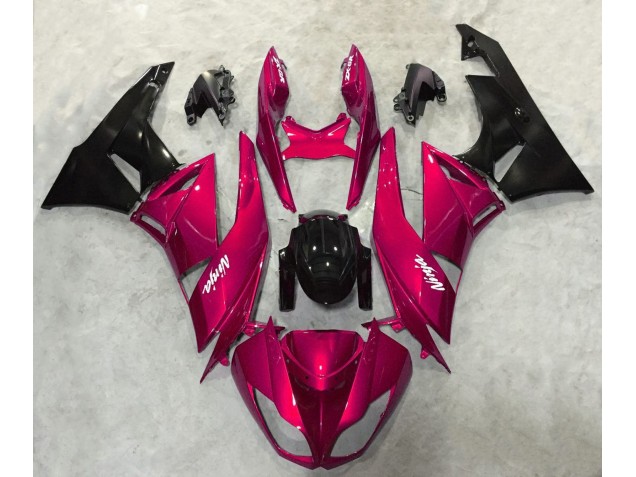 Rosso Brillante Brillante 2009-2012 ZX6R Carena Moto Rosso Brillante Brillante 2009-2012 ZX6R Carena Moto