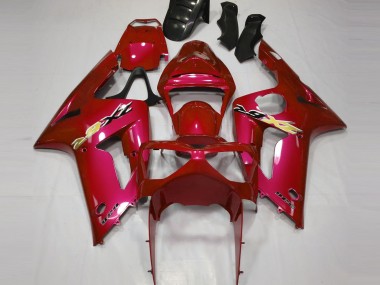 Rosso Caramella 2003-2004 ZX6R Carena Moto