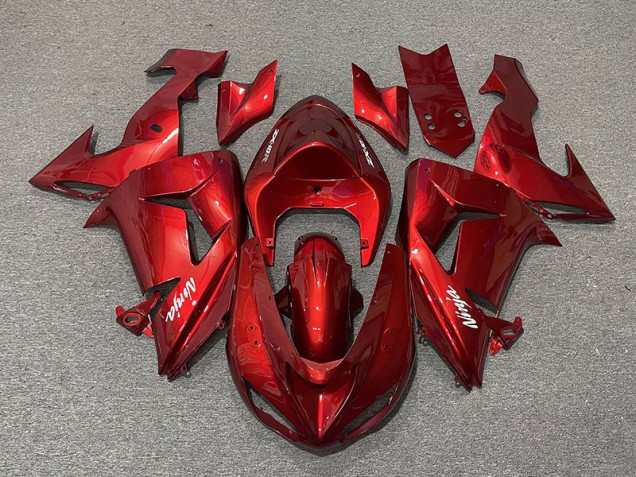 Rosso Caramella 2006-2007 ZX10R Carena Moto Rosso Caramella 2006-2007 ZX10R Carena Moto