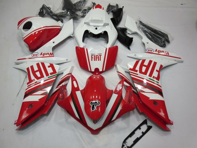 Rosso Fiat 2007-2008 R1 Carena Moto Rosso Fiat 2007-2008 R1 Carena Moto