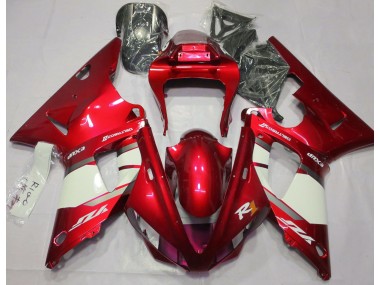 Rosso Fuoco & Bianco 2000-2001 R1 Carena Moto